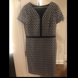 Ann Taylor Midi Length Work Formal Dress